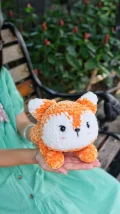 Sleepy Little Fox Amigurumi Pattern step 1
