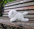Little Snowball Kitten Amigurumi Pattern step 2