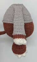 Joe the Monkey Amigurumi Pattern step 4