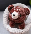 Little Brown Bear Amigurumi Pattern step 1