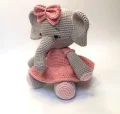 Adorable Little Elephant Amigurumi Pattern step 1