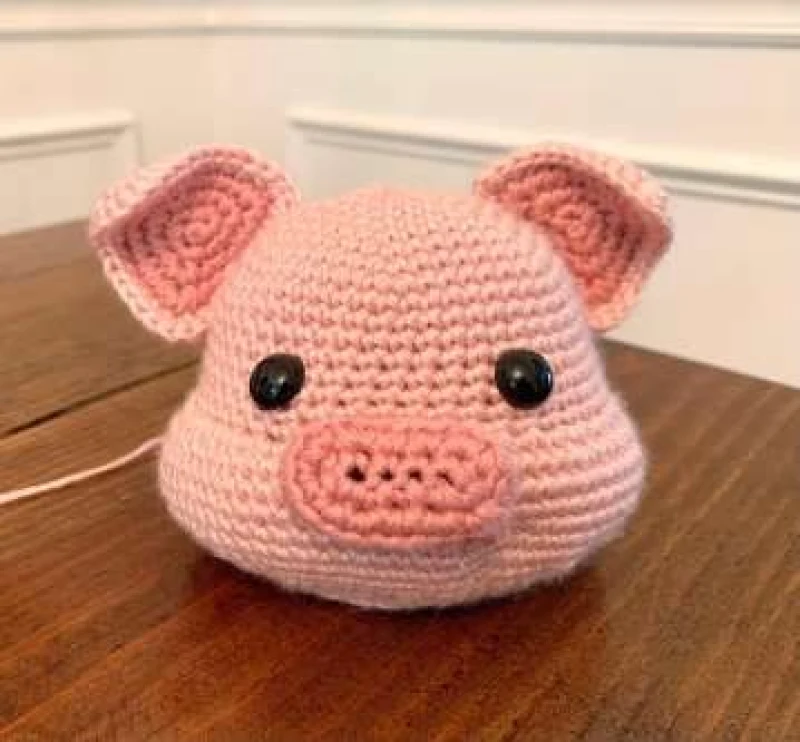 Complimentary Intermediate crochet pattern: Adorable Rosy Piglet Amigurumi Pattern - Simple to follow guide