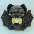 Baby Bat Amigurumi Pattern step 1