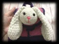 Plush Bunny Crochet Backpack Amigurumi Pattern step 1