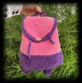 Plush Bunny Crochet Backpack Amigurumi Pattern step 3