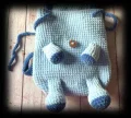 Plush Dragon Backpack Amigurumi Pattern step 2