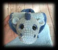 Plush Dragon Backpack Amigurumi Pattern step 3