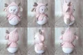 Nieves the Snowman Reindeer Amigurumi Pattern step 2