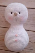 Nieves the Snowman Reindeer Amigurumi Pattern step 3