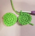 Yoshi Amigurumi Pattern step 2