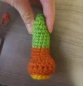 Yoshi Amigurumi Pattern step 4