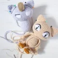 Meowth Pokémon Amigurumi Pattern step 2