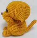 Golden Puppy Dog Friend Amigurumi Pattern step 3