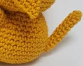 Golden Puppy Dog Friend Amigurumi Pattern step 4