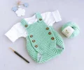 Tiny Tot Baby Romper Amigurumi Pattern step 1