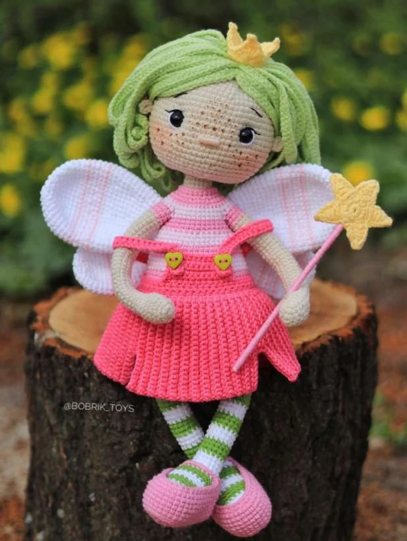 Complimentary Advanced crochet pattern: Teya the Forest Fairy Amigurumi Pattern - Simple to follow guide