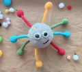 SpaceBall Sensory Toy Amigurumi Pattern step 1