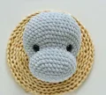 Soft Hippo Lovey Amigurumi Pattern step 2