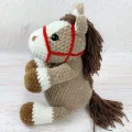 Velvet Plush Horse Amigurumi Pattern step 1