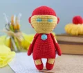 Chibi Iron Man Amigurumi Pattern step 1