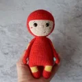 Chibi Iron Man Amigurumi Pattern step 3
