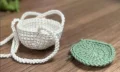 Fern Plant Amigurumi Car Charm Pattern step 2
