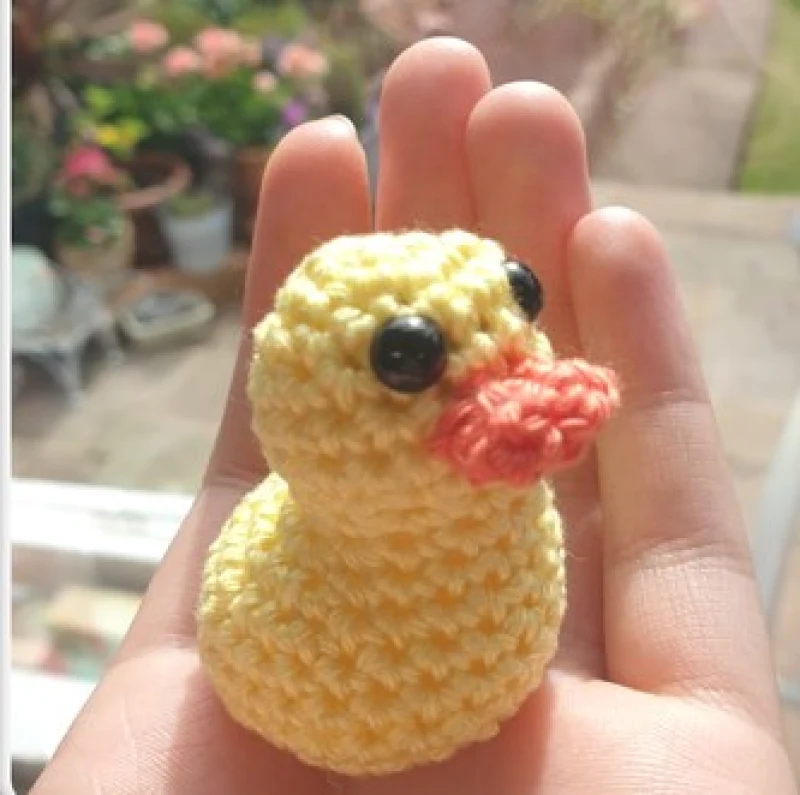 Complimentary Intermediate crochet pattern: Daisy the Duck Amigurumi Pattern - Simple to follow guide