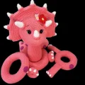 Triceratops Ring Tower Amigurumi Pattern step 4