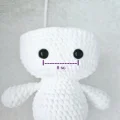 Adorable Spooky Ghost Amigurumi Pattern step 4