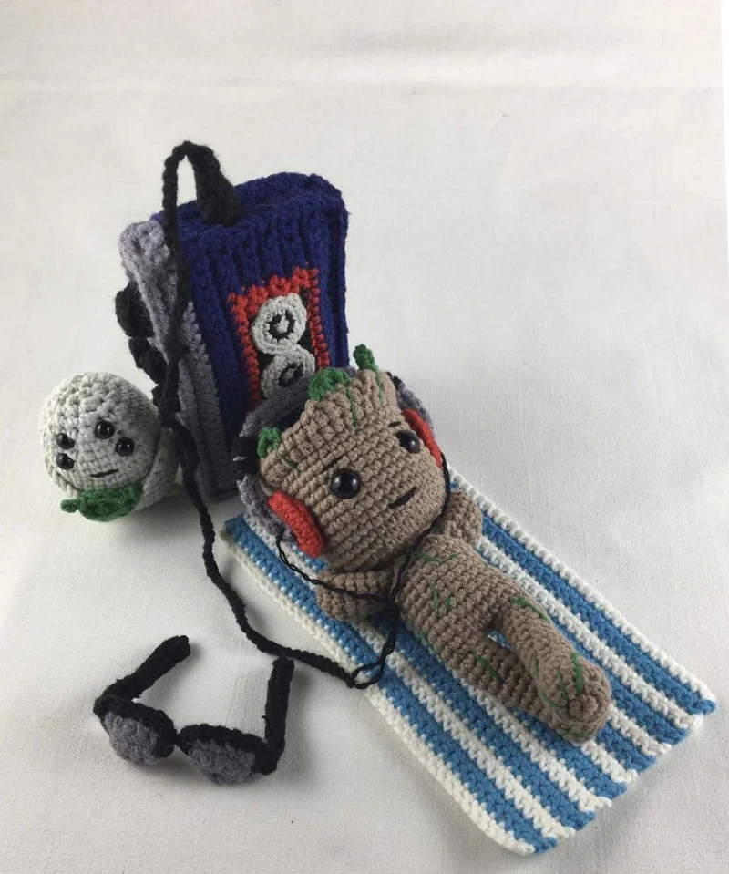 Complimentary Advanced crochet pattern: Little Space Guardian Amigurumi Pattern - Simple to follow guide