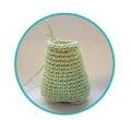 Lady Liberty Amigurumi Pattern step 2