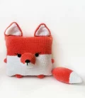 Giant Fox Plush Pillow Amigurumi Pattern step 1