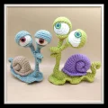 Quirky Cartoon Snail Amigurumi Pattern step 1