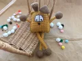 Woof the Dog Stretchy Amigurumi Pattern step 1
