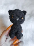 Mini Sitting Kitty Amigurumi Pattern step 1