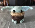 Baby Alien Amigurumi Pattern step 1