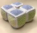 Colorful Infinity Cube Fidget Toy Amigurumi Pattern step 4