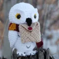 Eira the Snowy Owl Amigurumi Pattern step 1