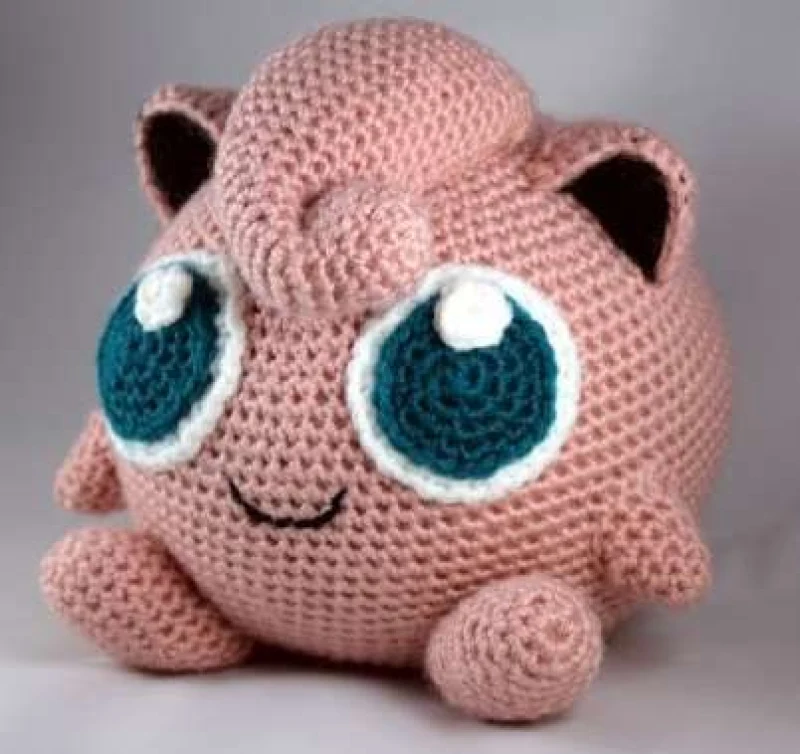 Complimentary Intermediate crochet pattern: Jigglypuff Pokémon Amigurumi Pattern - Simple to follow guide
