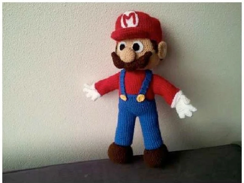 Complimentary Advanced crochet pattern: Classic Plumber Hero Amigurumi Pattern - Simple to follow guide