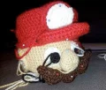 Classic Plumber Hero Amigurumi Pattern step 4
