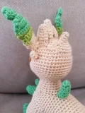 Leafeon Inspired Forest Sprite Amigurumi Pattern step 2