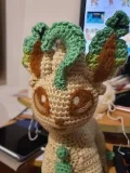 Leafeon Inspired Forest Sprite Amigurumi Pattern step 4