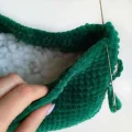 Triceratops Dinosaur Plushie Pillow Amigurumi Pattern step 3