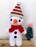 Frosty Plush Snowman Amigurumi Pattern step 1