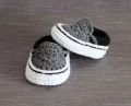 Modern Baby Sneaker Crochet Pattern step 1