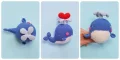 Cupid Whale Amigurumi Pattern step 2