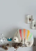 Chameleon Conrad Musical Toy Amigurumi Pattern step 1