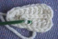 Hoppy Baby Bunny Slippers Pattern step 4