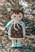Adorable Butterfly Doll Amigurumi Pattern step 1